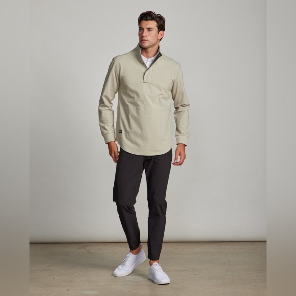 NWT BYLT Elite+ Fairway Drop-Cut Pullover in Dry Sage